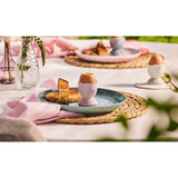Le Creuset Stoneware Jardin Set of 2 Egg Cups In Shell Pink