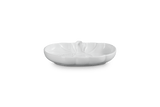 Le Creuset Stoneware Medium Pumpkin Dish White