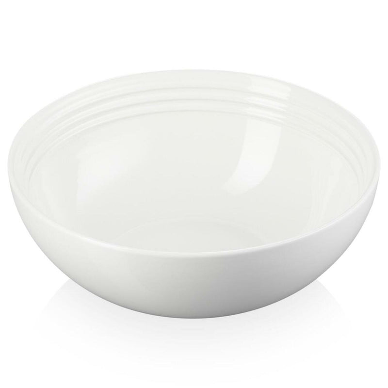 Le Creuset Stoneware Medium Serving Bowl White