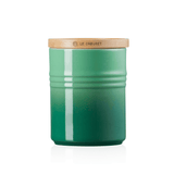 Le Creuset Stoneware Medium Storage Jar Bamboo Green