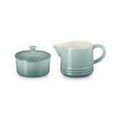 Le Creuset Stoneware Milk & Sugar Set In Sea Salt