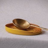 Le Creuset Stoneware Oval Spoon Rest In Nectar