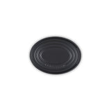 Le Creuset Stoneware Oval Spoon Rest In Satin Black