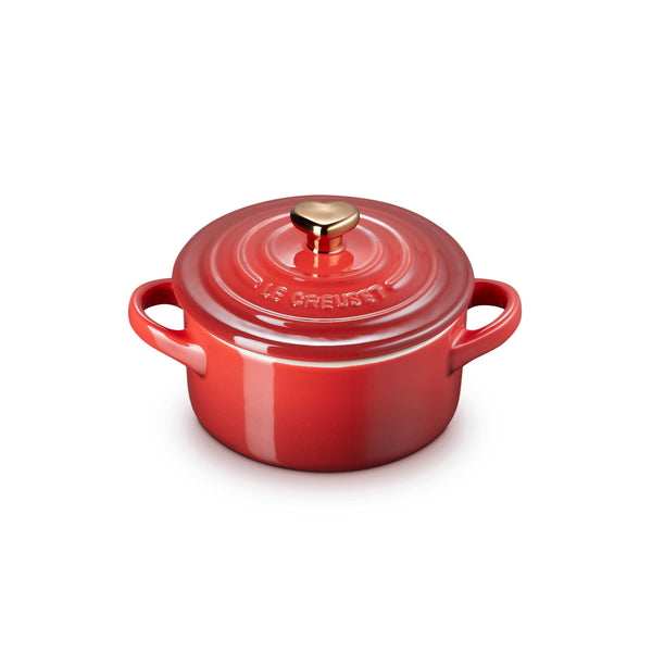 Set De 2 Petites Casseroles Le Creuset Rouges - 14 Et 22 Cm - Occasion