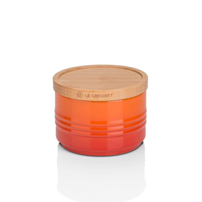Le Creuset Stoneware Small Storage Jar Volcanic