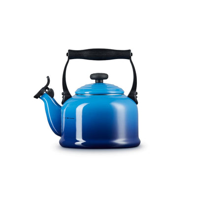 Le Creuset Traditional Kettle with Fixed Whistle 2.1L In Azure