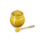 Le Creuset Stoneware 450ml Honey Pot with Dipper In Nectar