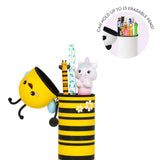 Legami 2-In-1 Silicone Kawaii Bee Pencil Case