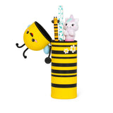 Legami 2-In-1 Silicone Kawaii Bee Pencil Case