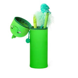 Legami 2-In-1 Silicone Kawaii Dino Pencil Case