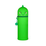 Legami 2-In-1 Silicone Kawaii Dino Pencil Case