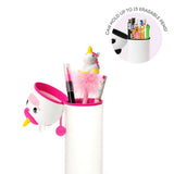 Legami 2-In-1 Silicone Kawaii Unicorn Pencil Case