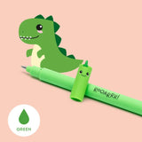 Legami Erasable Green Ink Dino Pen