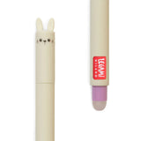 Legami Erasable Purple Ink Bunny Pen