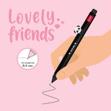 Legami Lovely Friends Black Ink Panda Gel Pen