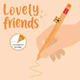 Legami Lovely Friends Orange Ink Tiger Gel Pen