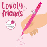 Legami Lovely Friends Pink Ink Unicorn Gel Pen