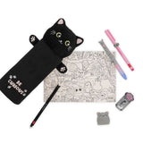 Legami Super Soft Plush Kitty Pencil Case