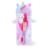 Legami Unicorn "Believe in Magic" Soft Plush Pencil Case - Super Soft!