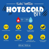 Legami Vacuum Bottle For Kids Hot&Cold BFF - Penguin