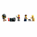 Lego Car Transporter Truck with Sports Cars