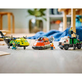 LEGO City Airplane Service Truck & Hovercraft Rem