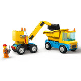 LEGO® City Construction Trucks and Wrecking Ball Crane