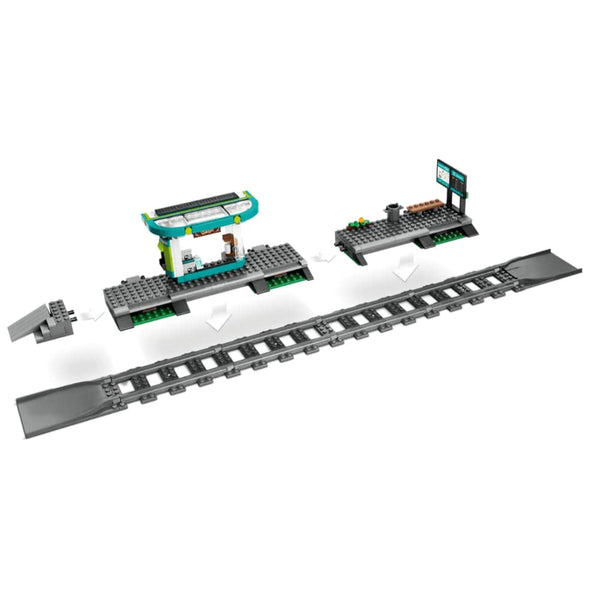 LEGO® City Downtown Streetcar and Station