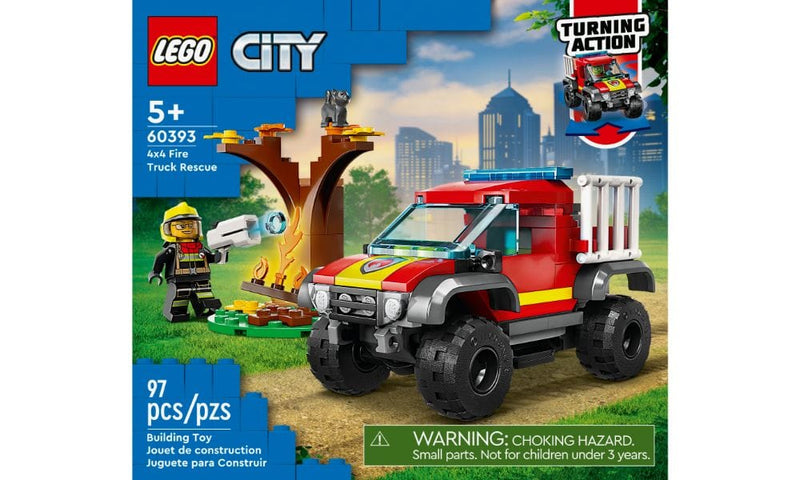 LEGO City Fire 4X4 Fire Truck Rescue