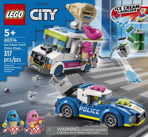 LEGO® City Ice Cream Truck Police Chase