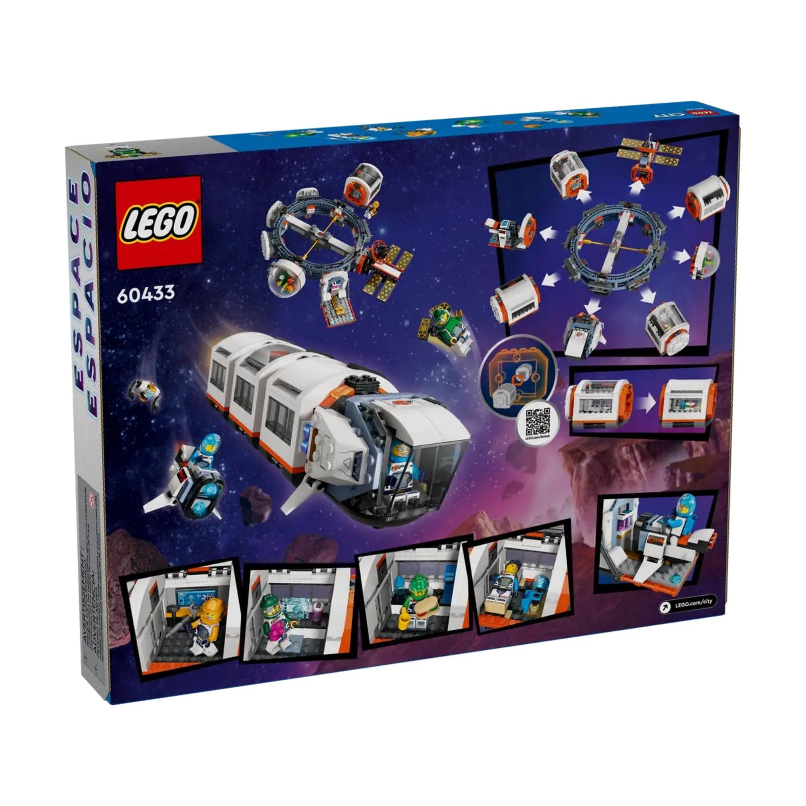 HOT Space Station Lego City Space 60228 Deep Space Iss Station