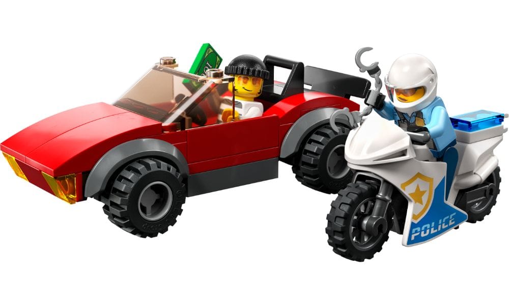 LEGO City Police Police Bike Car Chase
