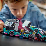 LEGO® City Race Car and Car Carrier Truck