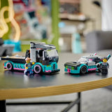 LEGO® City Race Car and Car Carrier Truck