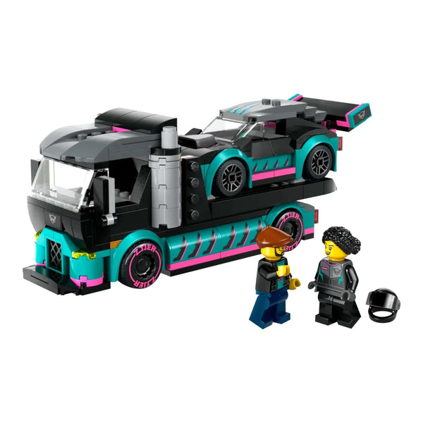 LEGO® City Race Car and Car Carrier Truck