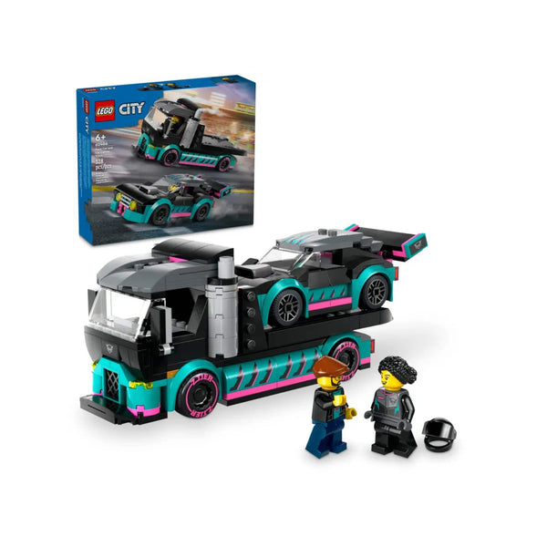 LEGO® City Race Car and Car Carrier Truck
