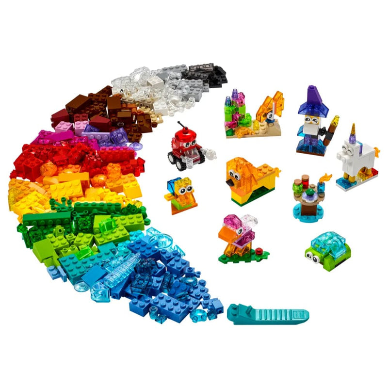LEGO® Classic Creative Transparent Bricks