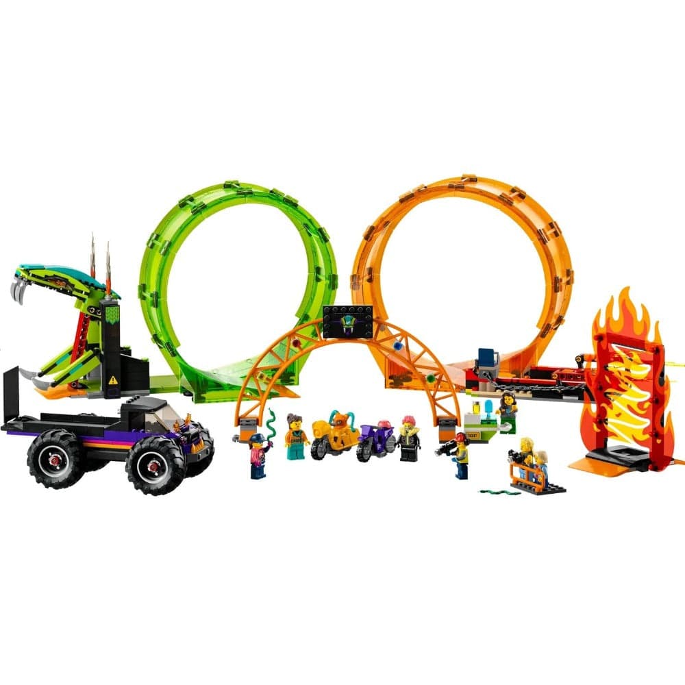 LEGO® Double Loop Stunt Arena