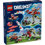 LEGO Dreamzzz - Cooper's Tiger Mech & Zero's Hot Rod Car