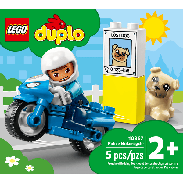 LEGO® Duplo Police Motorcycle