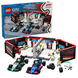LEGO F1® Garage & Mercedes-AMG & Alpine Cars