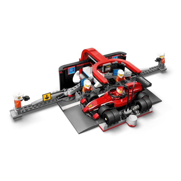 LEGO® F1® Pit Stop & Pit Crew with Ferrari Car