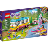 LEGO® Friends Forest Camper Van and Sailboat