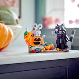 Lego Halloween Cat and Mouse