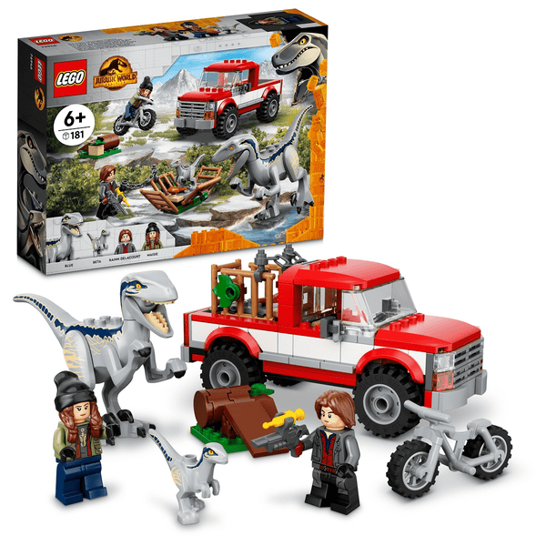 LEGO® Jurassic World - Blue & Beta Velociraptor Capture