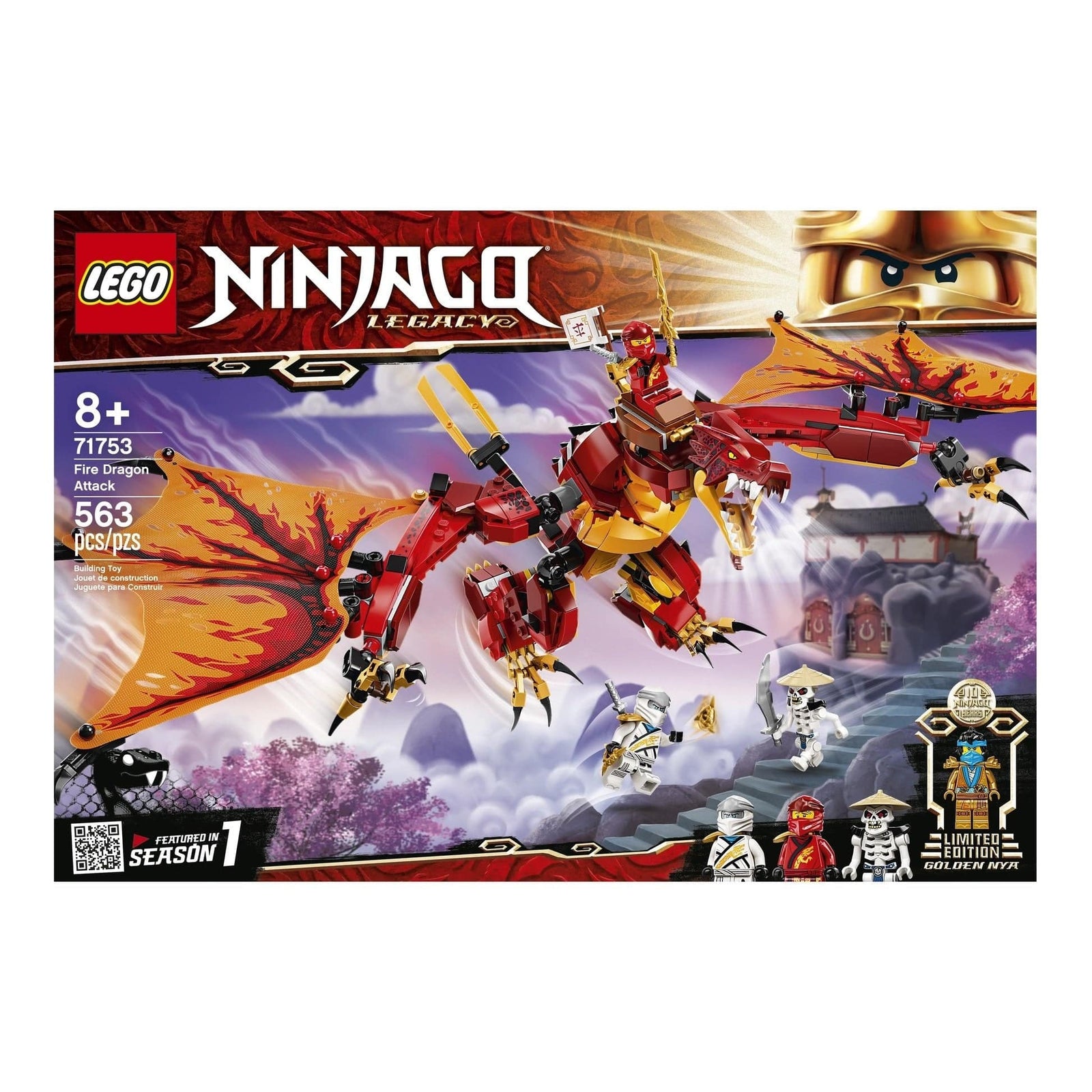 LEGO® NINJAGO® Fire Dragon Attack