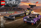 LEGO® Speed Champions Mopar Dodge//SRT Top Fuel Dragster and 1970 Dodge Challenger T/A