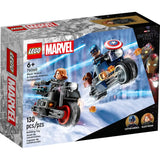 LEGO® Marvel Black Widow & Captain America Motorbikes