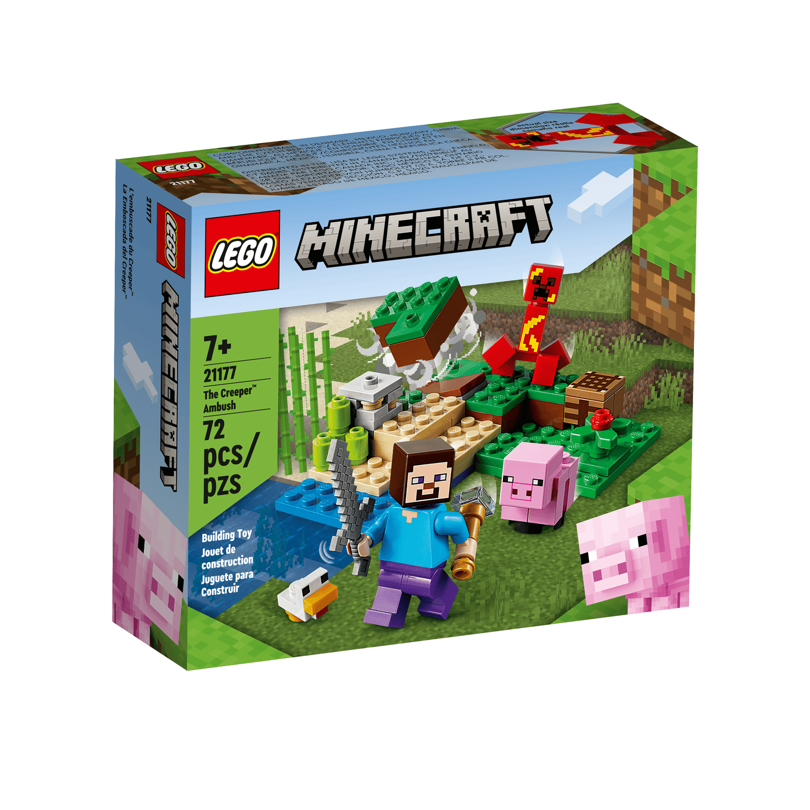 Lego creeper minecraft best sale