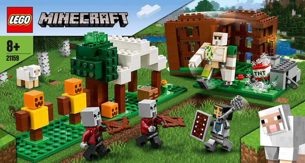 Lego minecraft pillager sales